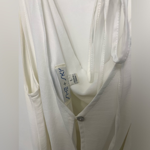 She + Sky Cowl Neck Dress - Picture 4 of 6